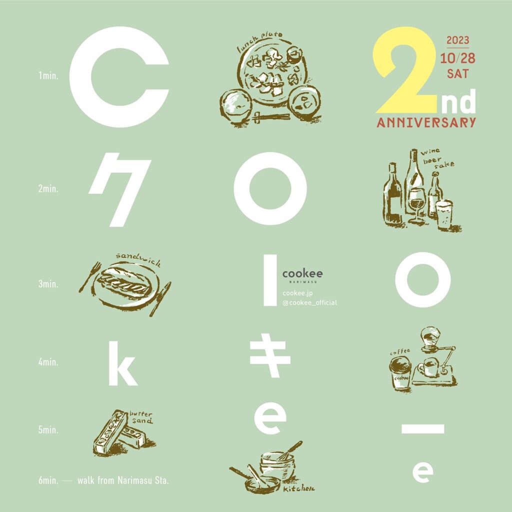 cookeeさん2周年